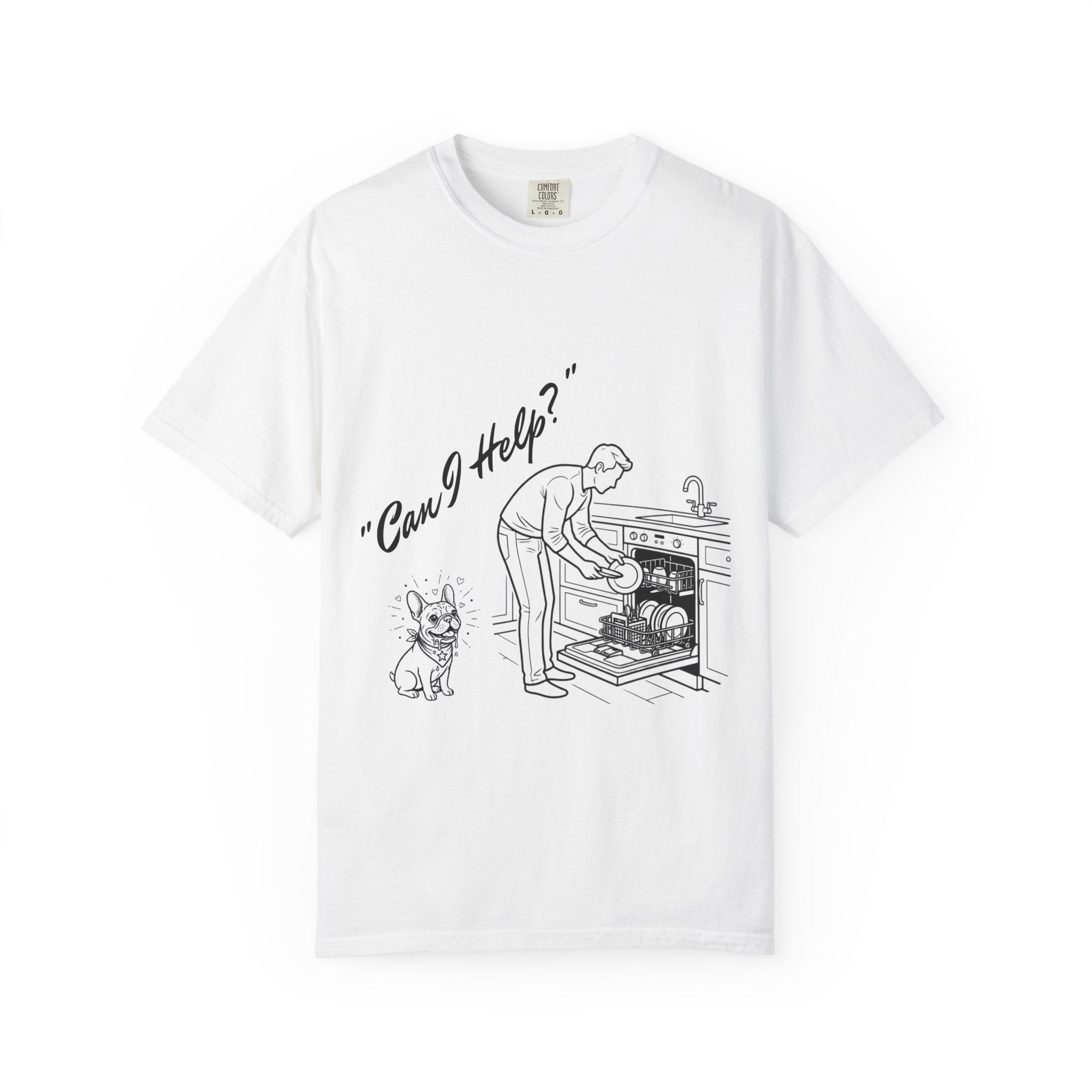 Can I Help?  Unisex Dog T-Shirt UK